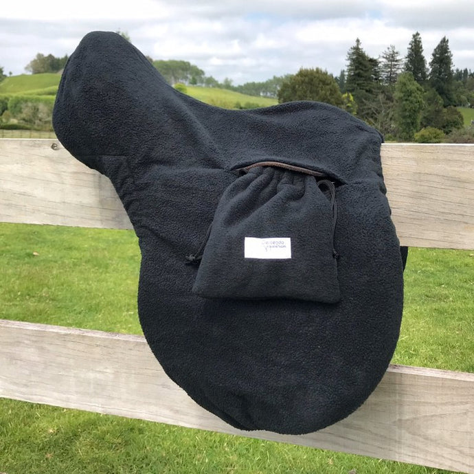 Fleece Saddle Cover - Single Colour
