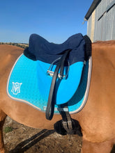 Load image into Gallery viewer, Fleece Saddle Cover - Two Colour Combo